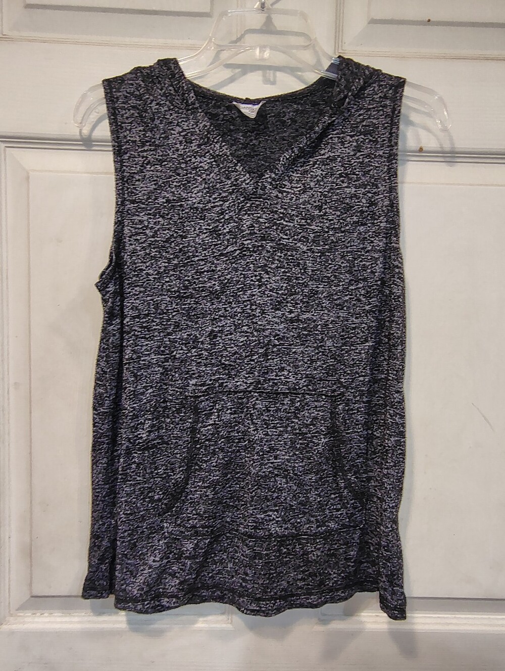 Danskin Now Women's Size S Black Hooded Tank